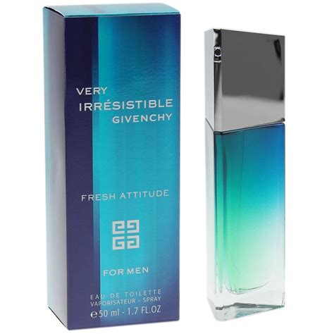 very irresistible givenchy hombre fresh attitude|givenchy very irresistible for men.